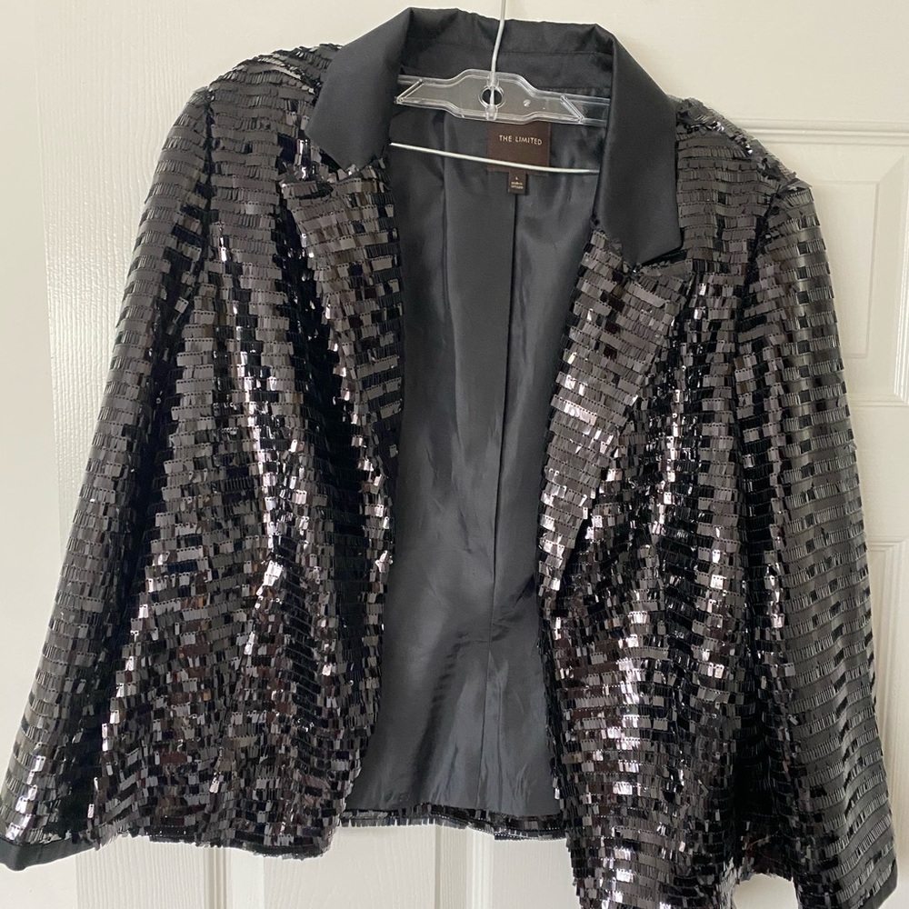 sequin blazer